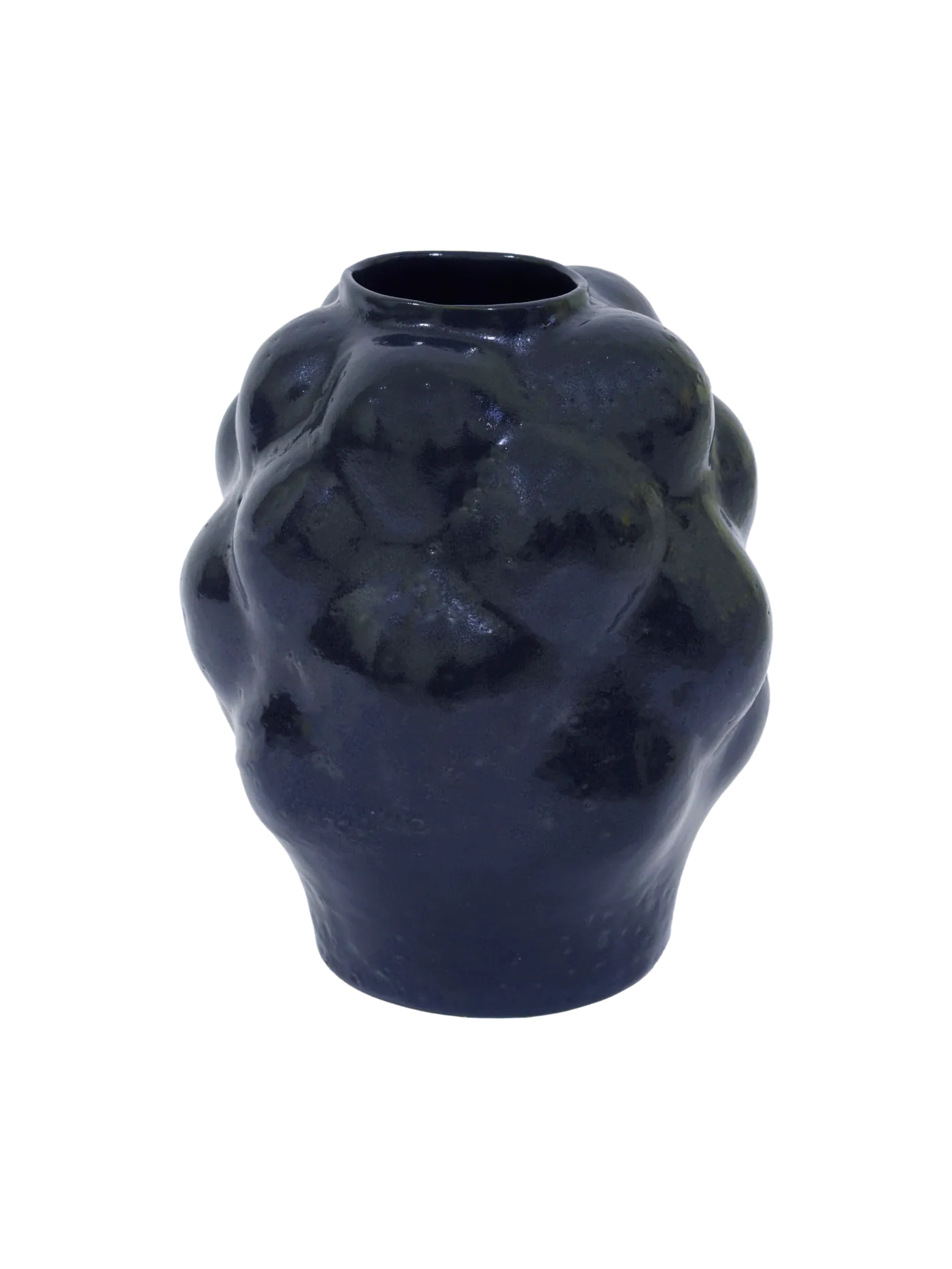 Bubble Vase, Deep Blue