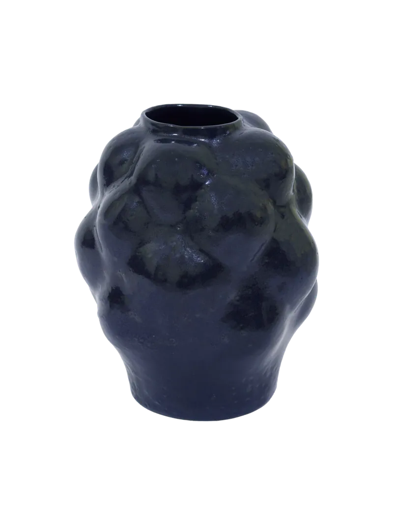 Bubble Vase, Deep Blue
